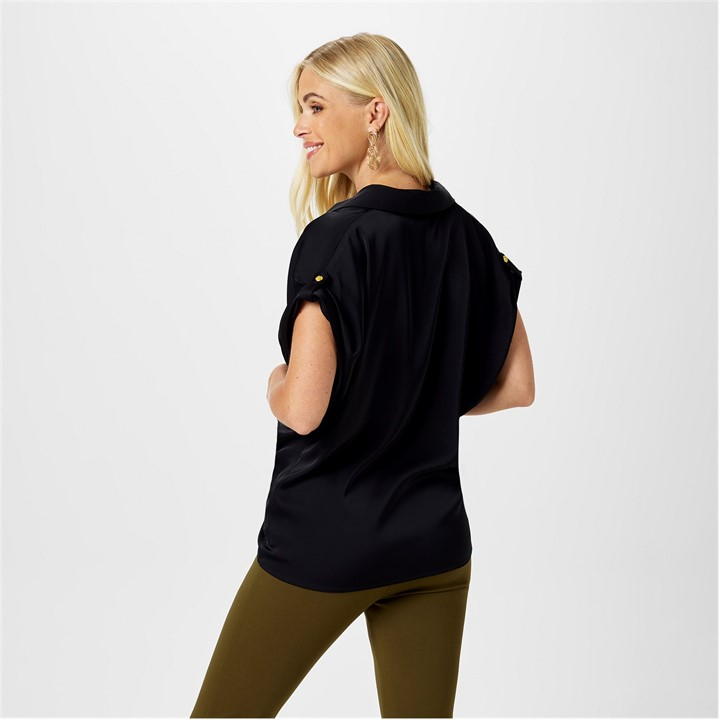 Biba Twist Hem Top