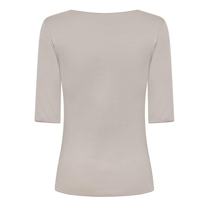 V Neck Three Quarter Length sleeves