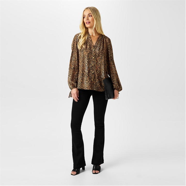 Biba Button Through Blouse