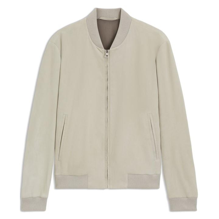 X Beckham Suede Bomber Jacket