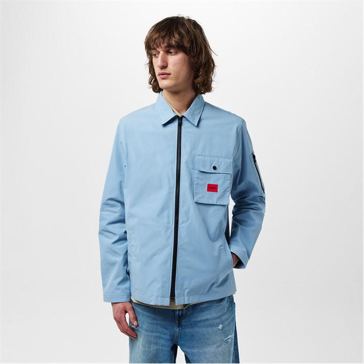 Men's Zip-Through Overshirt