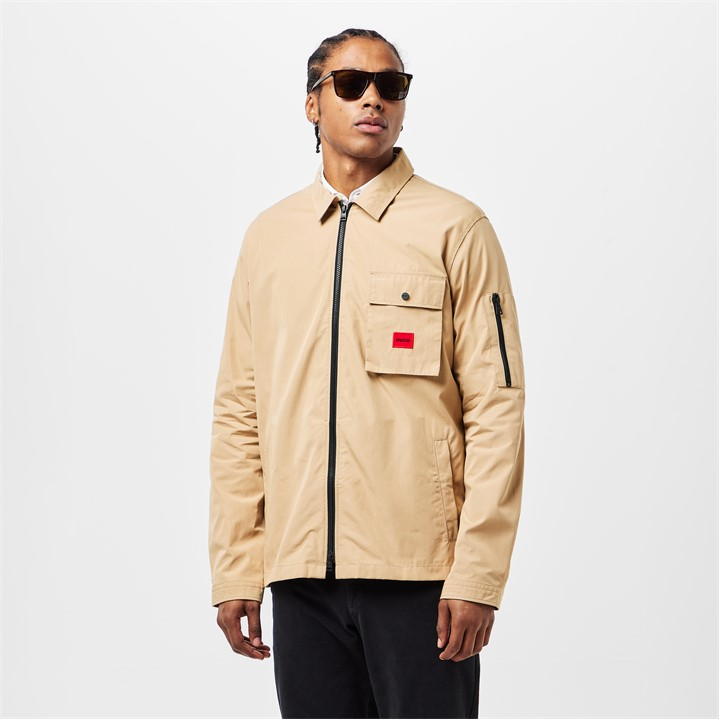 Men's Zip-Through Overshirt