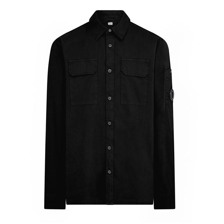 Men's Lens Double Chest Overshirt