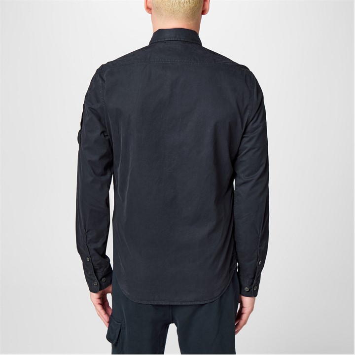 Men's Lens Double Chest Overshirt
