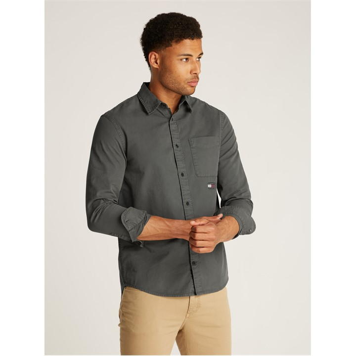 TJM REG WASHED TWILL SHIRT