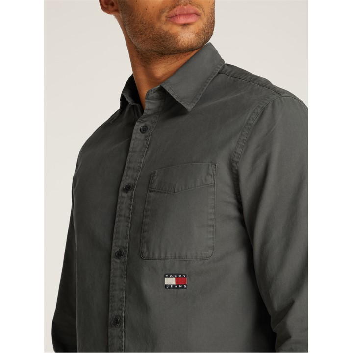 TJM REG WASHED TWILL SHIRT