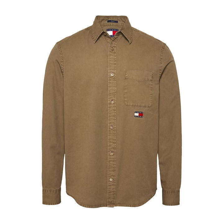 TJM REG WASHED TWILL SHIRT