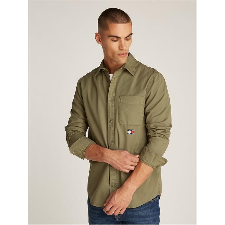 TJM REG WASHED TWILL SHIRT