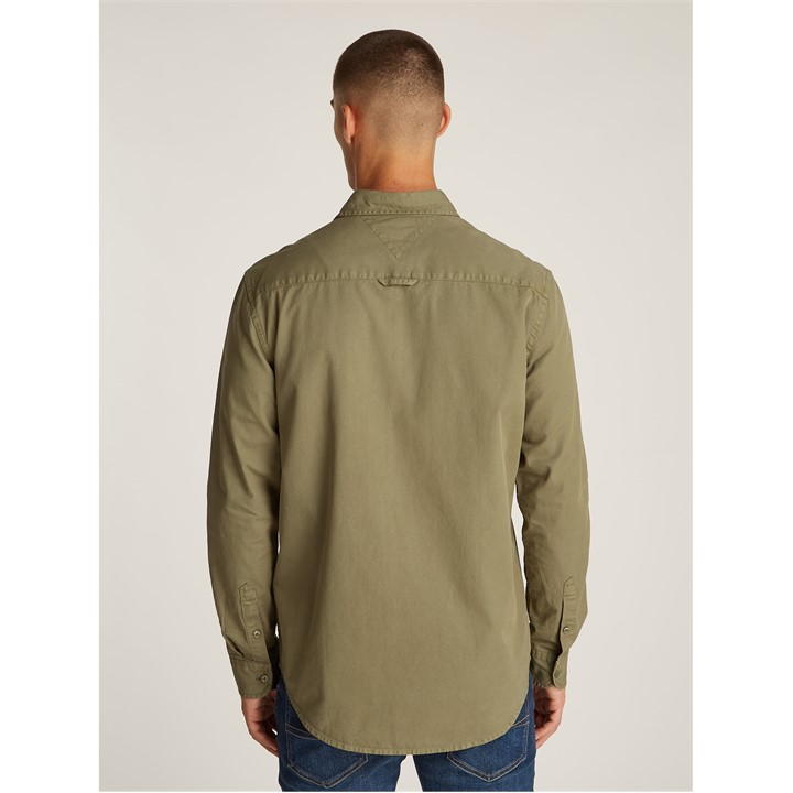 TJM REG WASHED TWILL SHIRT