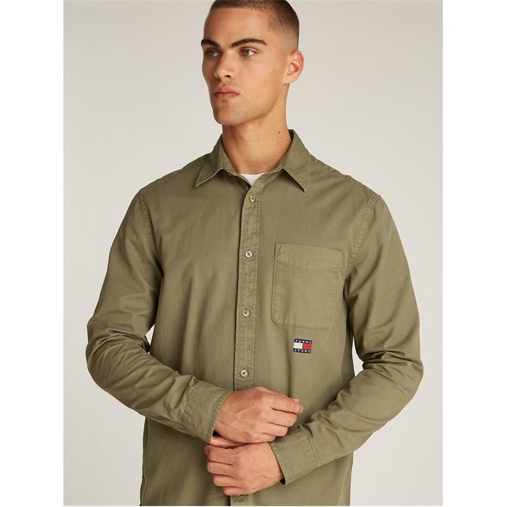 TJM REG WASHED TWILL SHIRT