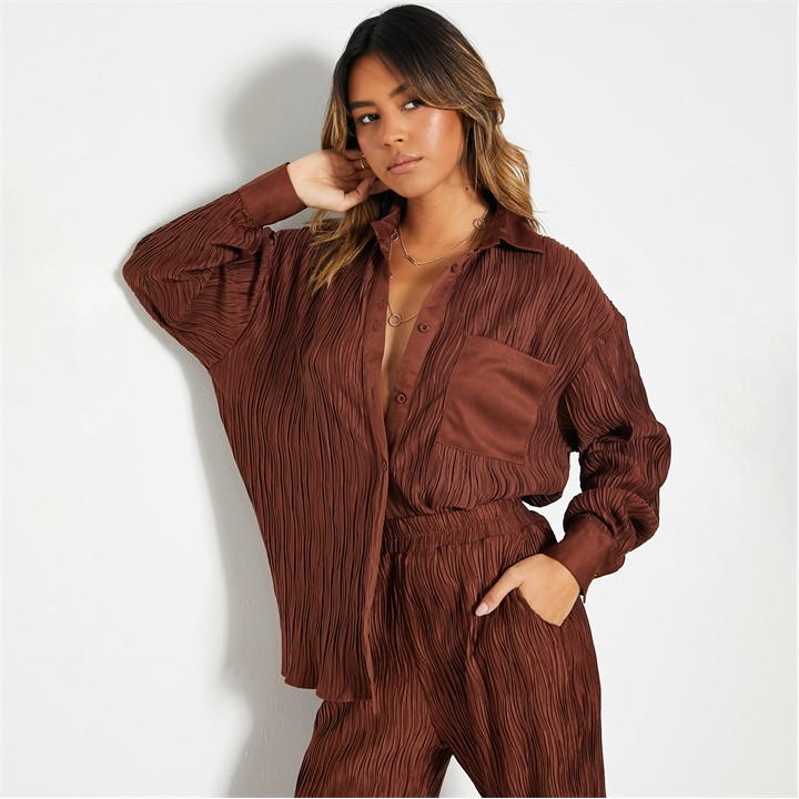 Oversized Crinkled Shirt