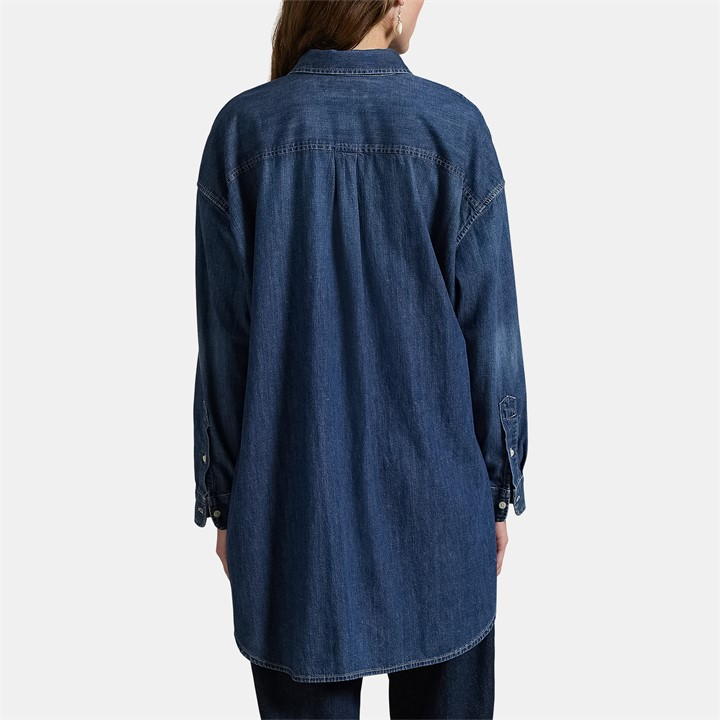 Oversized Denim Shirt