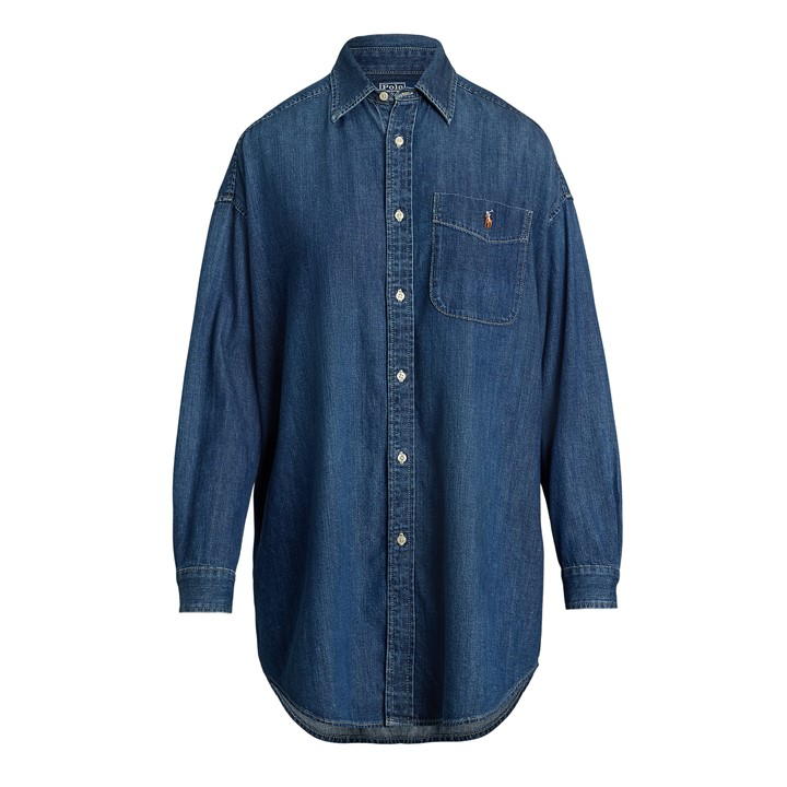 Oversized Denim Shirt