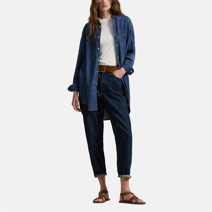 Oversized Denim Shirt