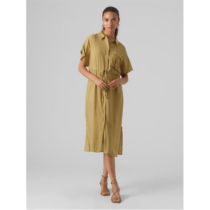 Iris Shirt Dress