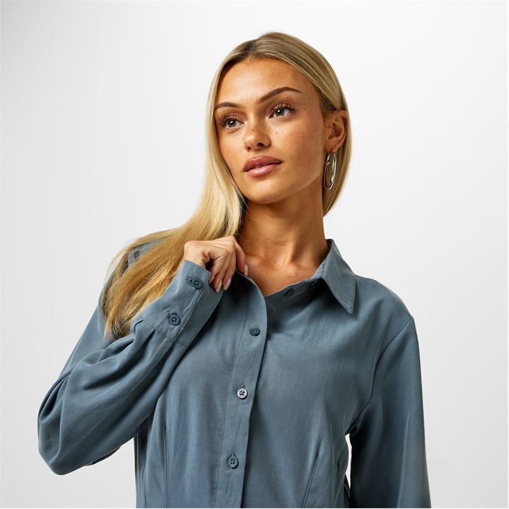 A-Line Shirt Dress
