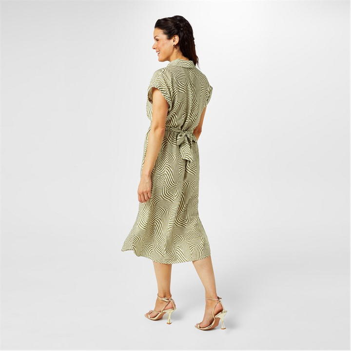 Biba Printed Shirt Dress