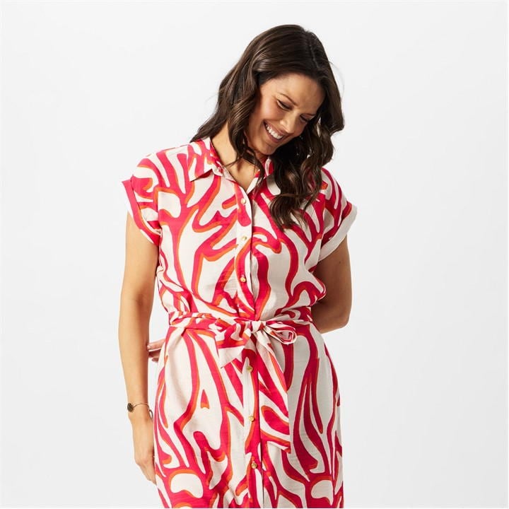 Biba Printed Shirt Dress