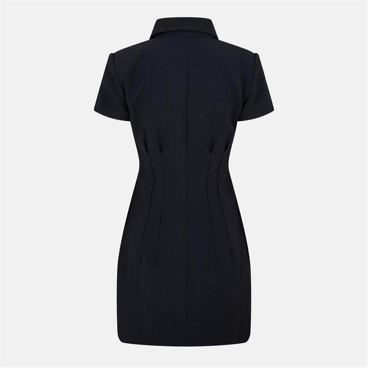 The Ultimate Muse Collared Mini Dress