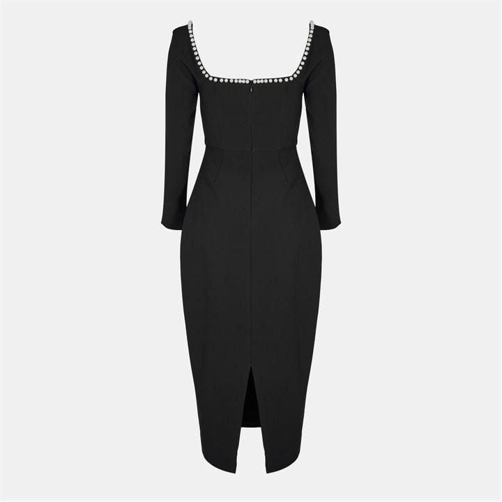 The Ultimate Muse Midi Pearl Dress