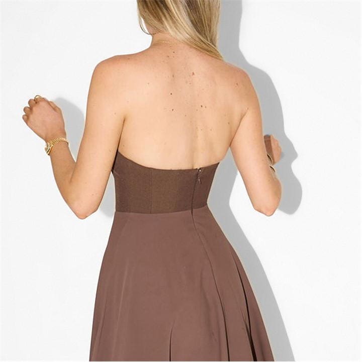 The Ultimate Muse Strapless Midi Dress