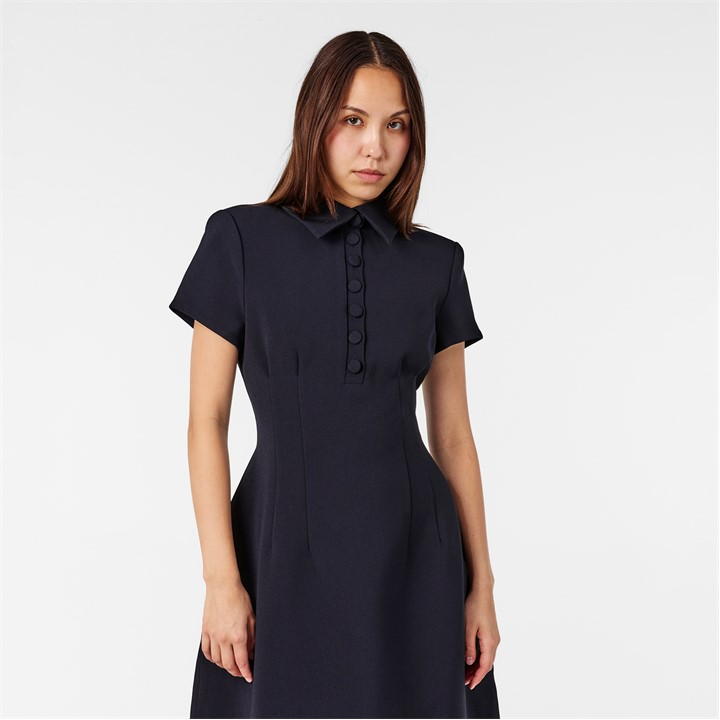 The Ultimate Muse Collared Midi Dress