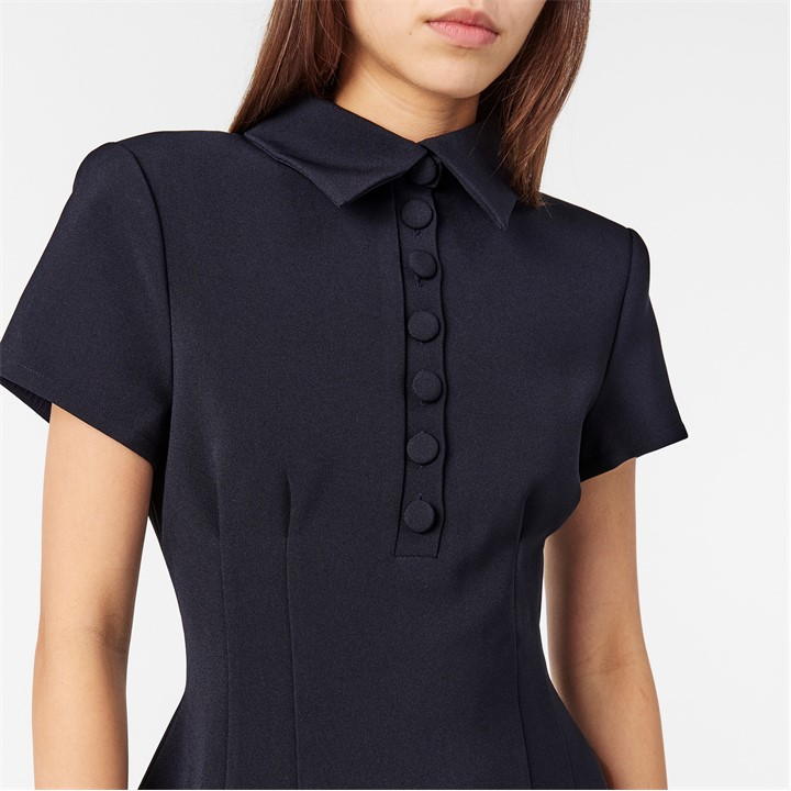 The Ultimate Muse Collared Midi Dress