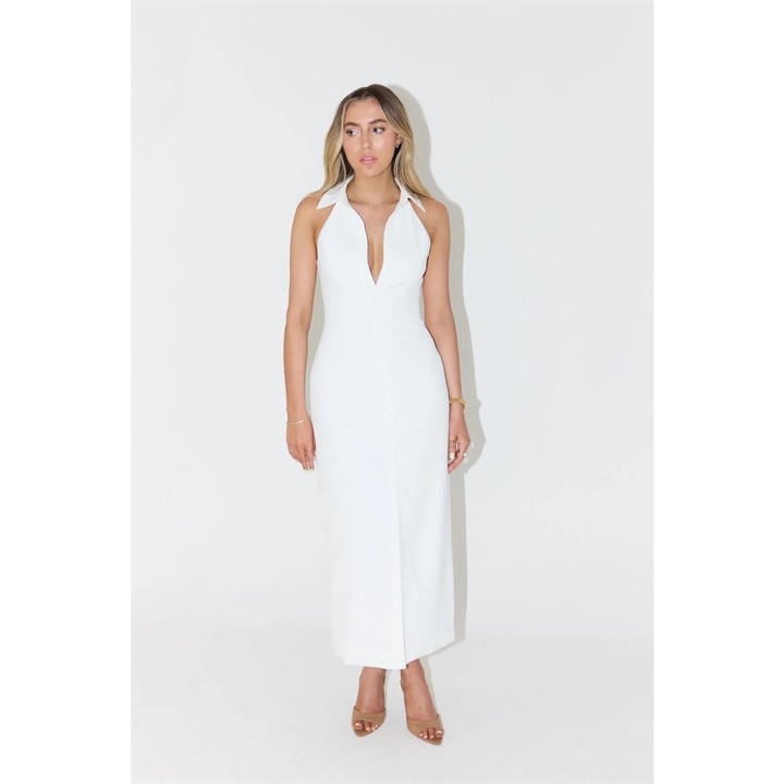 The Ultimate Muse Collar Maxi Dress