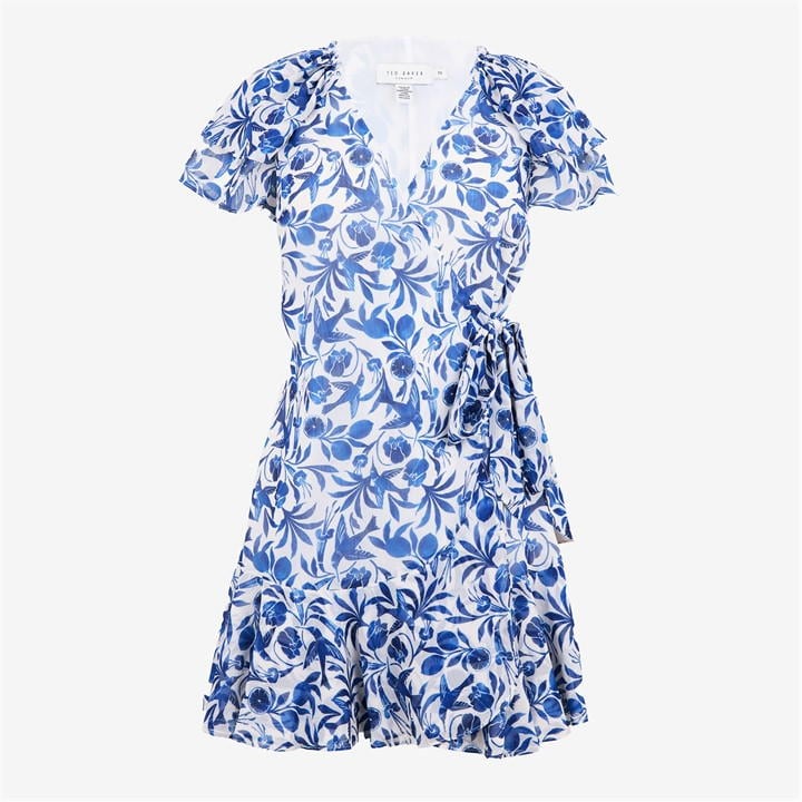 Wrap Mini Dress