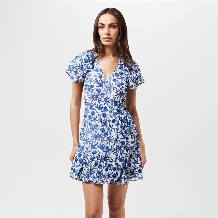 Wrap Mini Dress