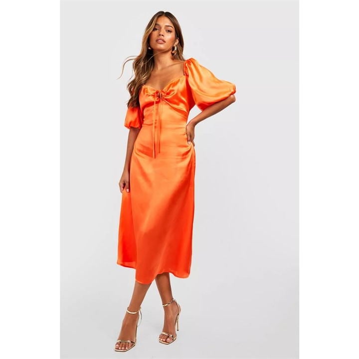 Satin Midi Drs Ld99