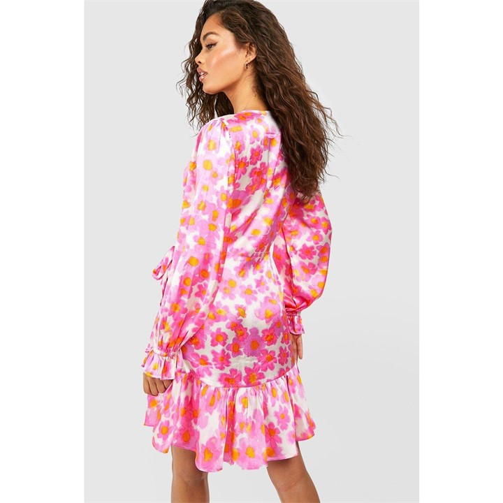Satin Mini Dres Ld99