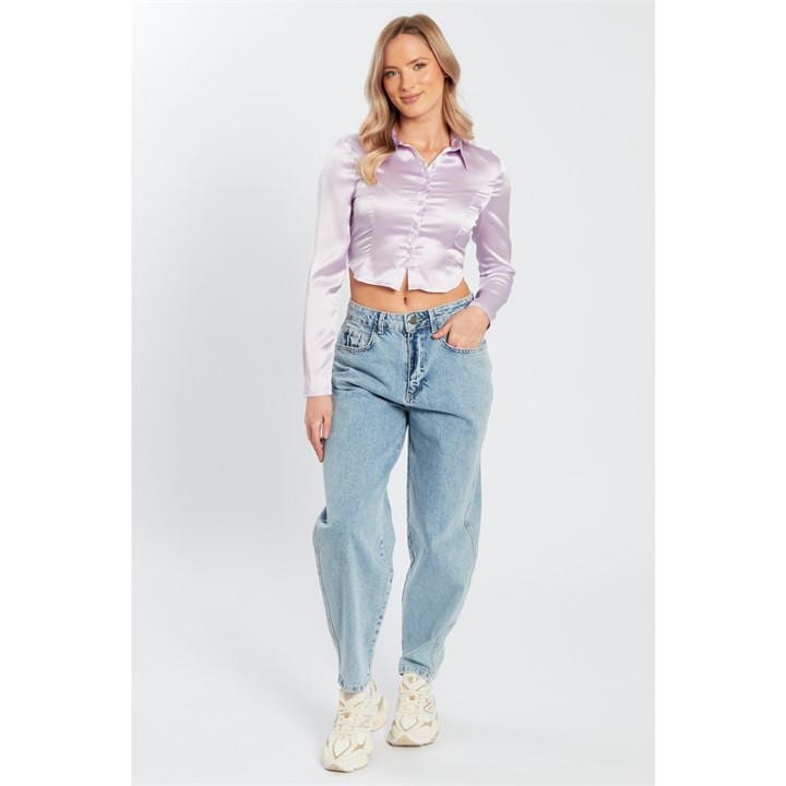Satin Shirt Ld99