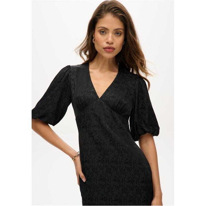 Short Sleeve Midi Dress