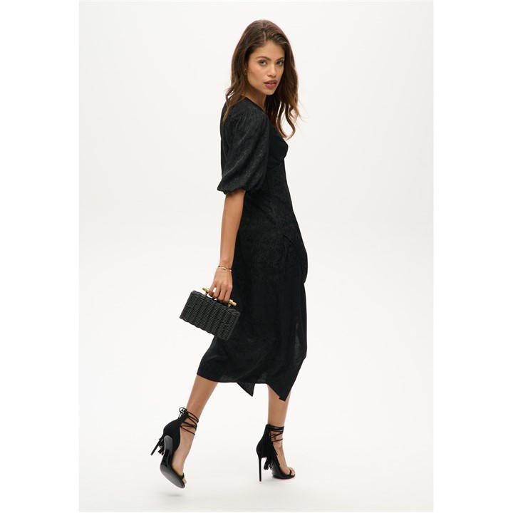 Short Sleeve Midi Dress