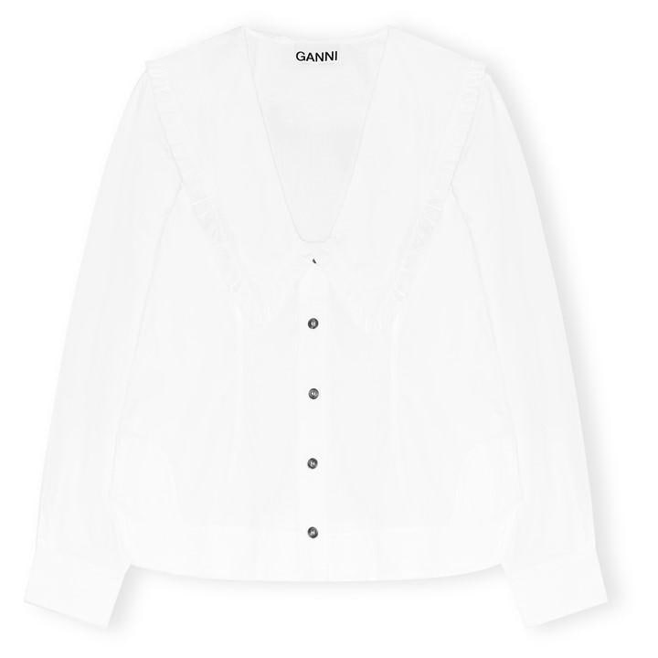 Women's Cotton Poplin Long Sleeve Shirt