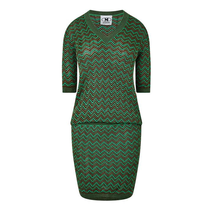 Dropped Waist Midi Dress