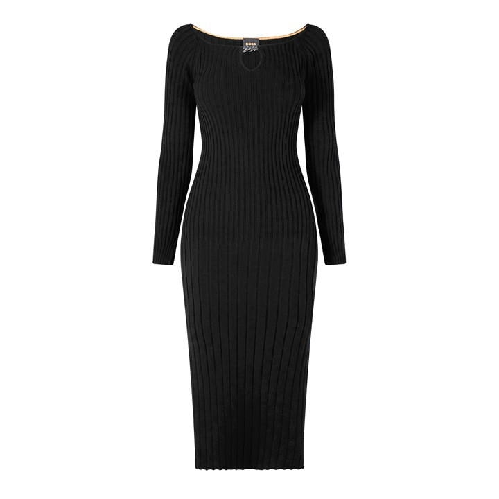 Flimt Knitted Midi Dress