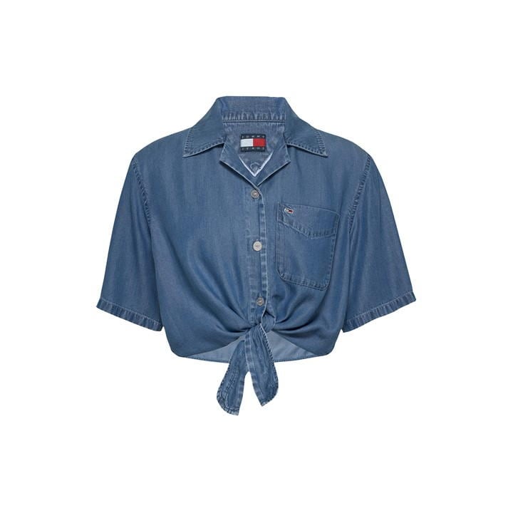 TJW CHAMBRAY TIE SS SHIRT EXT