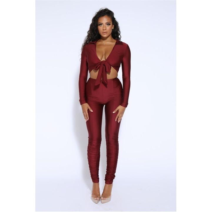 Ruched Set Womens