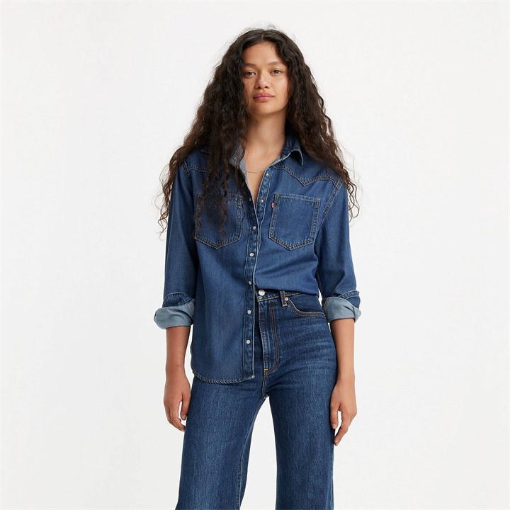 Levis Teodora Western Shirt Clean Cr