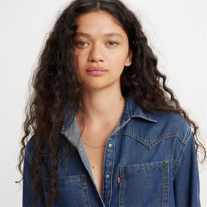 Levis Teodora Western Shirt Clean Cr