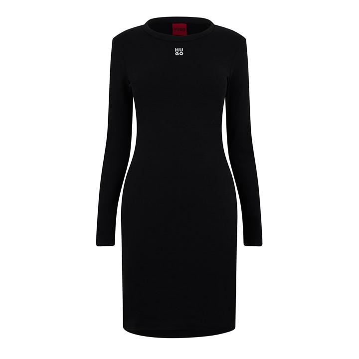 Women's Long Sleeve Mini Dress