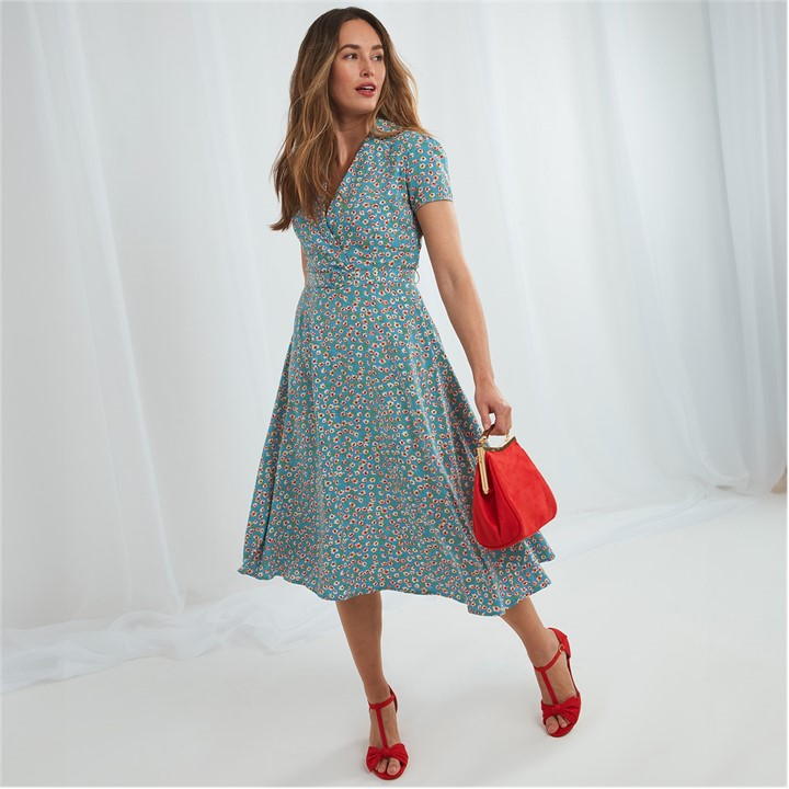 Joe Brown Blue Tea Dress