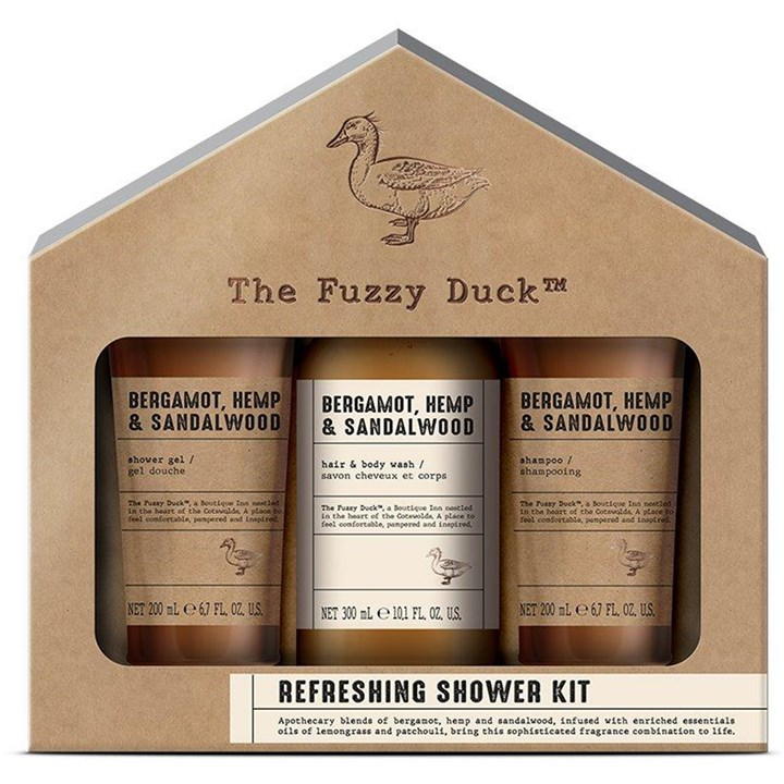 The Fuzzy Duck Winter Bath Set