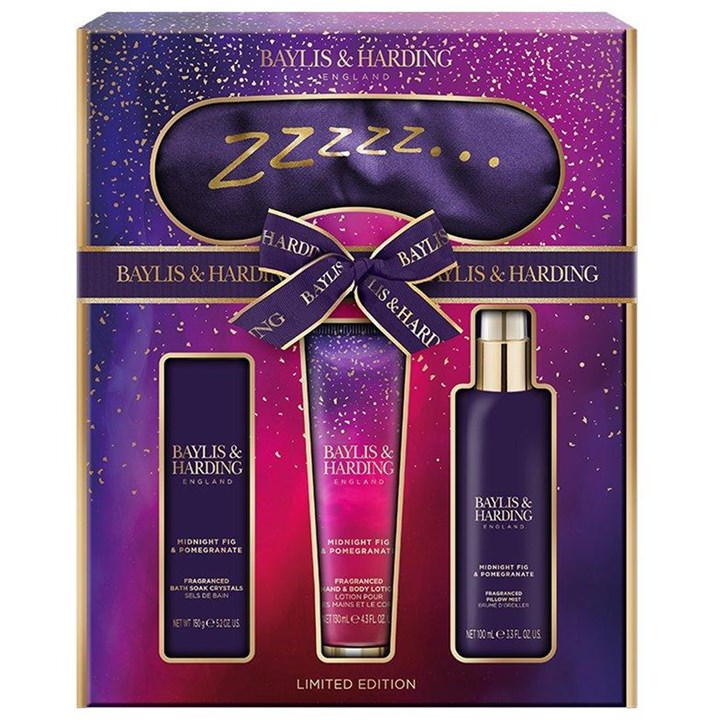 and Harding Midnight Fig and Pomegranate Sleep Set