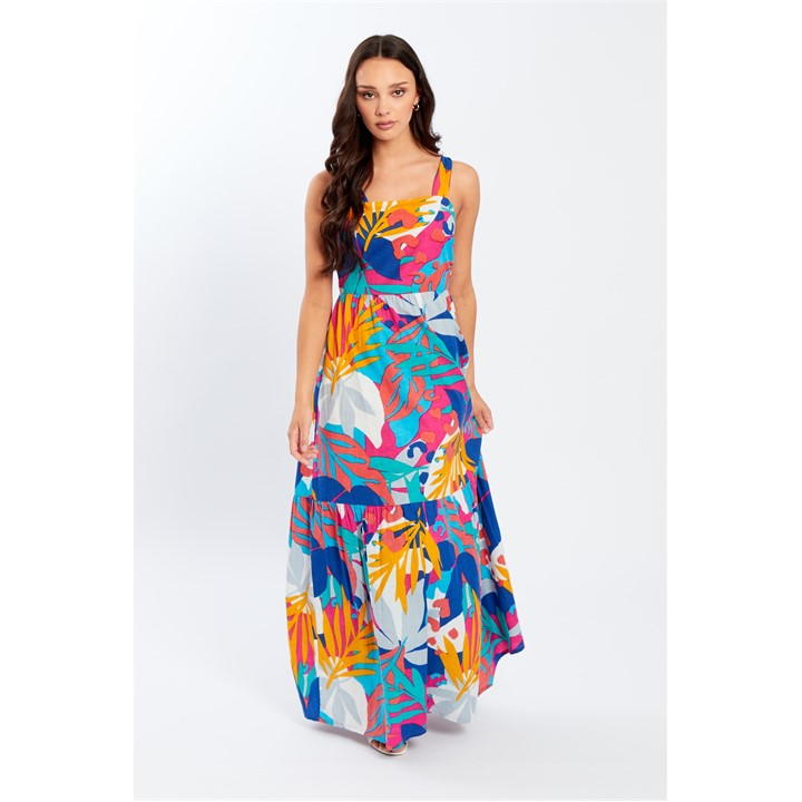 Tie Back Maxi Dress
