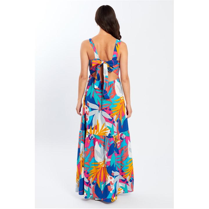 Tie Back Maxi Dress
