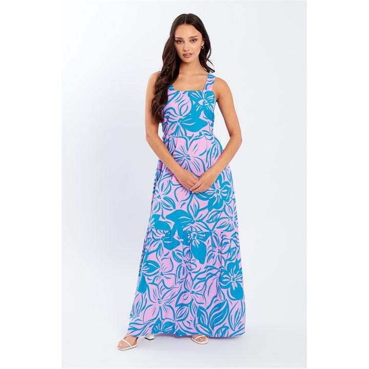 Tie Back Maxi Dress