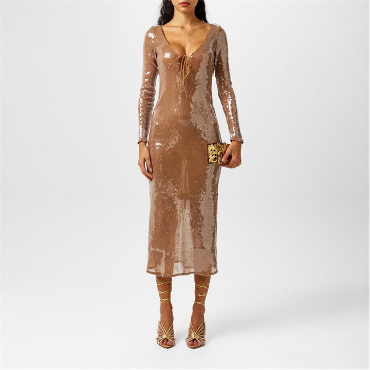 Verona Sequin Midaxi Dress
